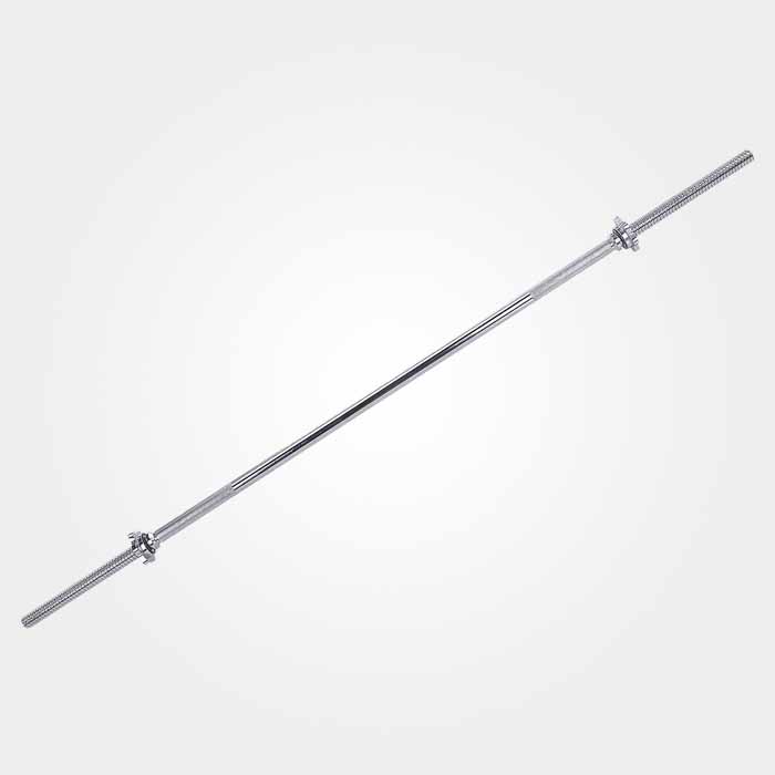 5 Feet Barbell Weight Bar (Color Silver)